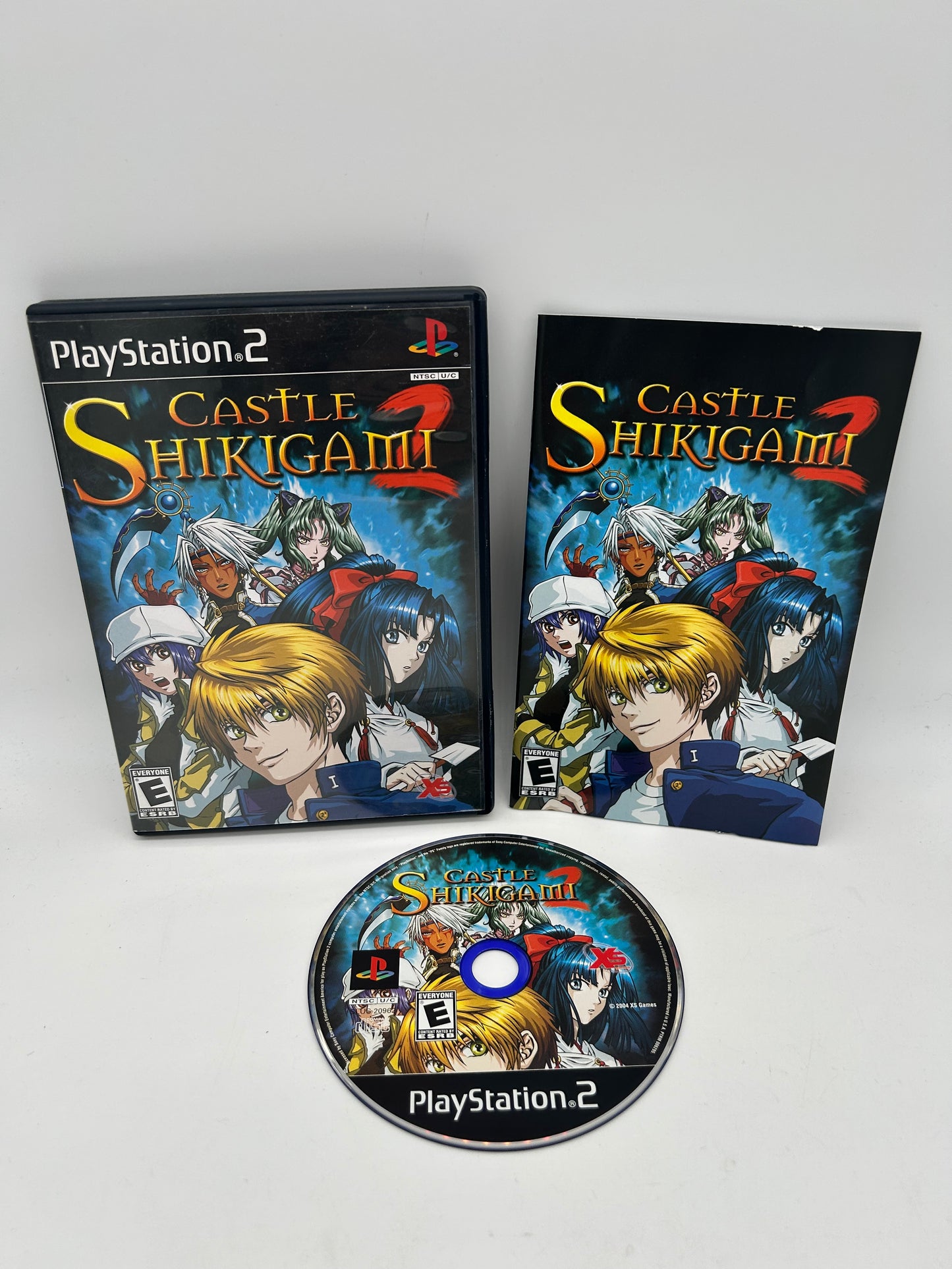 PiXEL-RETRO.COM : SONY PLAYSTATION 2 (PS2) COMPLET CIB BOX MANUAL GAME NTSC CASTLE SHIKIGAMI 2