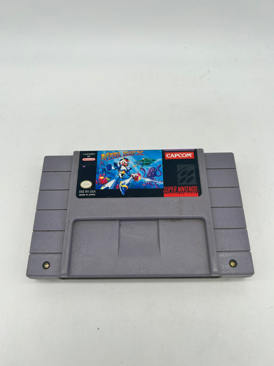 PiXEL-RETRO.COM : SUPER NINTENDO NES (SNES) GAME NTSC MEGA MAN X