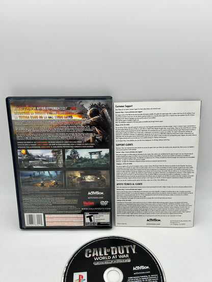 SONY PLAYSTATiON 2 [PS2] | CALL OF DUTY WORLD AT WAR FiNAL FRONTS