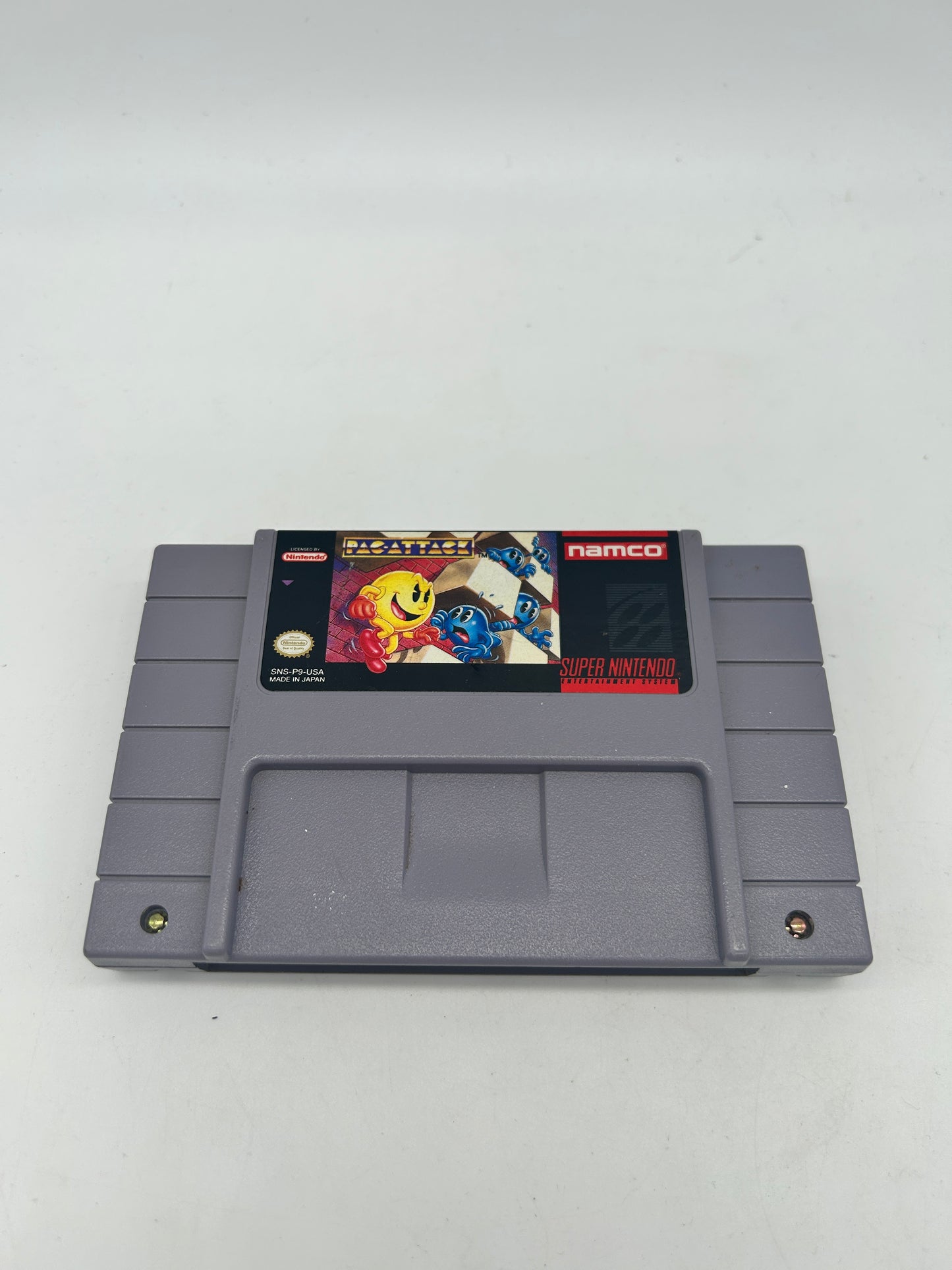 PiXEL-RETRO.COM : SUPER NINTENDO NES (SNES) GAME NTSC PAC-ATTACK