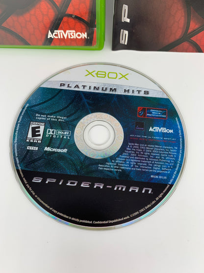 MiCROSOFT XBOX ORiGiNAL | SPiDER-MAN | PLATiNUM HiTS