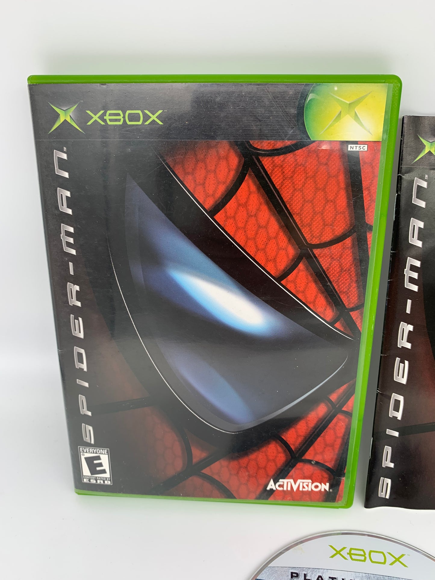 MiCROSOFT XBOX ORiGiNAL | SPiDER-MAN | PLATiNUM HiTS