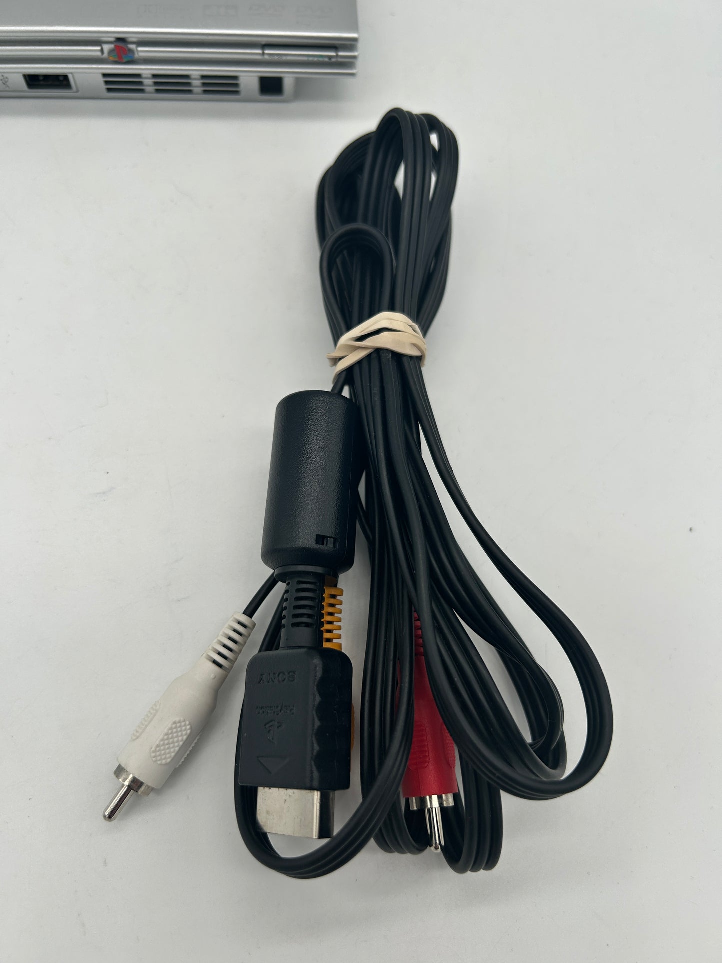 SONY PLAYSTATiON 2 [PS2] CONSOLE | ORiGiNALE THIN SILVER (SILVER PLATiNUM SLiM VERSiON) | SCPH-77001