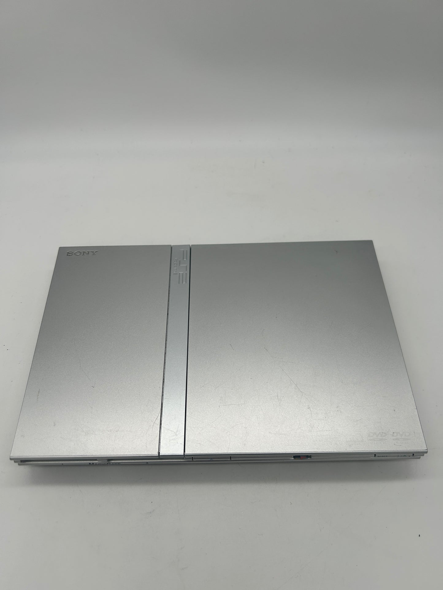 SONY PLAYSTATiON 2 [PS2] CONSOLE | ORiGiNALE THIN SILVER (SILVER PLATiNUM SLiM VERSiON) | SCPH-77001