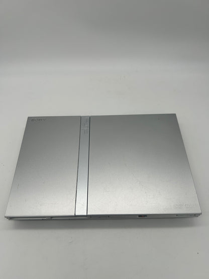 SONY PLAYSTATiON 2 [PS2] CONSOLE | ORiGiNALE THIN SILVER (SILVER PLATiNUM SLiM VERSiON) | SCPH-77001