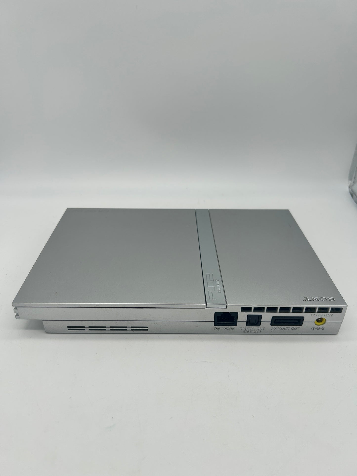 SONY PLAYSTATiON 2 [PS2] CONSOLE | ORiGiNALE THIN SILVER (SILVER PLATiNUM SLiM VERSiON) | SCPH-77001