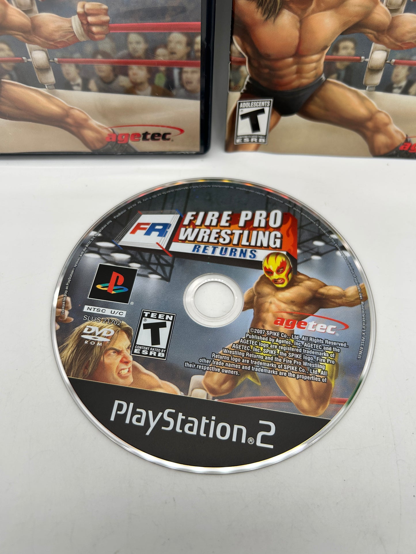 SONY PLAYSTATiON 2 [PS2] | FiRE PRO WRESTLiNG RETURNS
