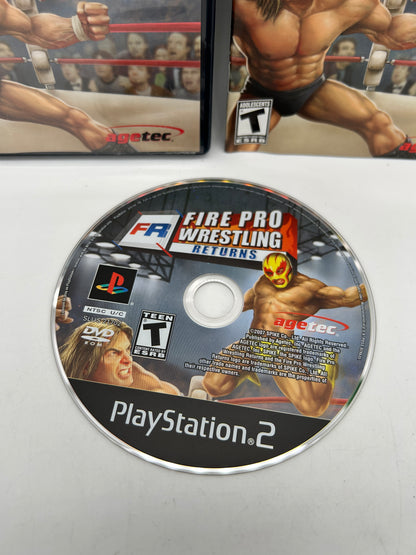 SONY PLAYSTATiON 2 [PS2] | FiRE PRO WRESTLiNG RETURNS
