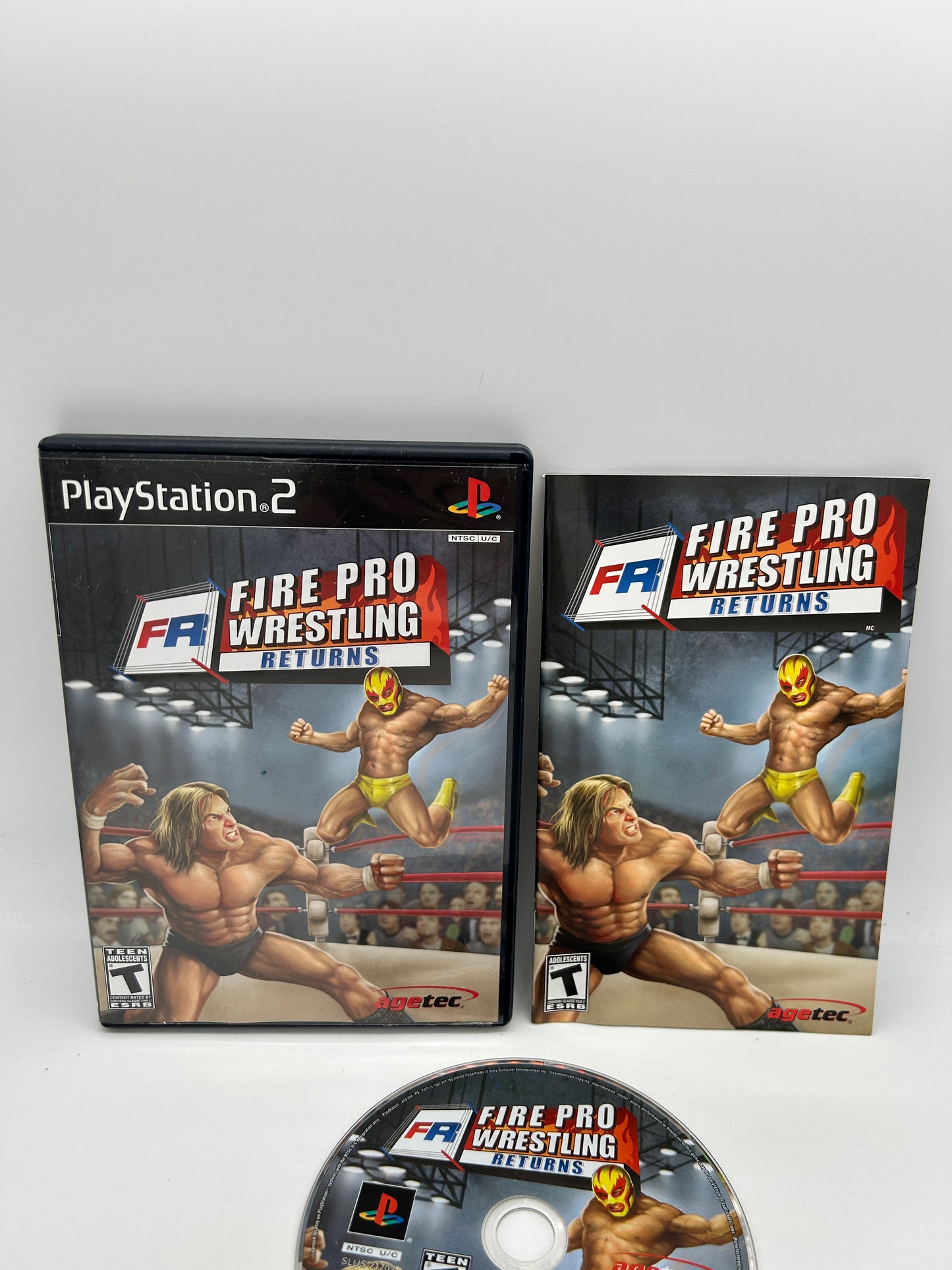 SONY PLAYSTATiON 2 [PS2] | FiRE PRO WRESTLiNG RETURNS