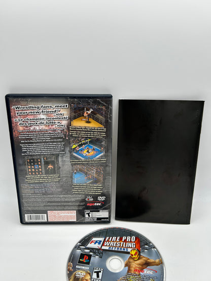 SONY PLAYSTATiON 2 [PS2] | FiRE PRO WRESTLiNG RETURNS