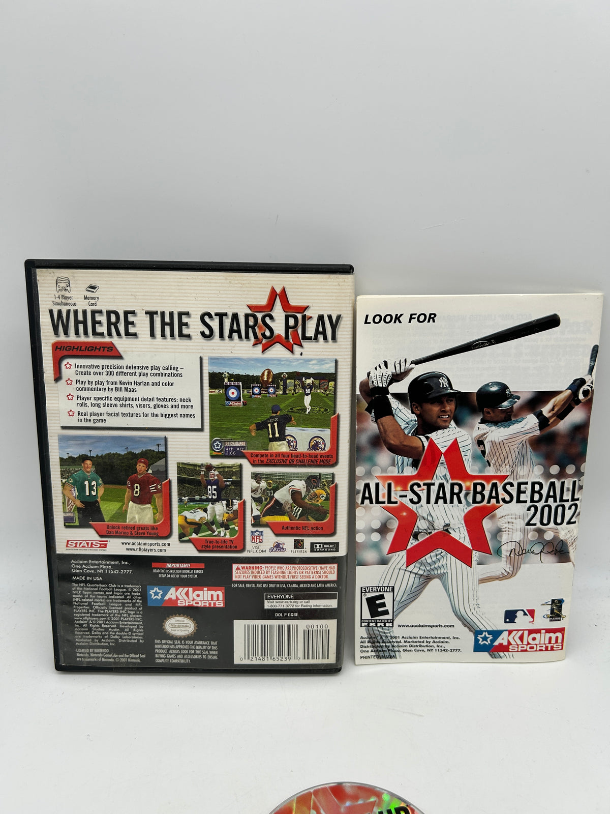 NINTENDO GAMECUBE [NGC] | NFL QB CLUB 2002