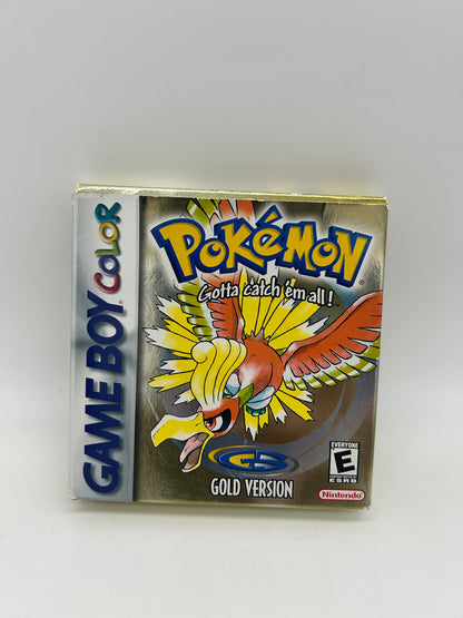 NiNTENDO GAME BOY COLOR [GBC] | POKEMON GOLD VERSiON
