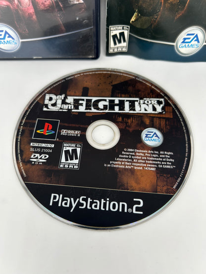 SONY PLAYSTATiON 2 [PS2] | DEF JAM FiGHT FOR NY