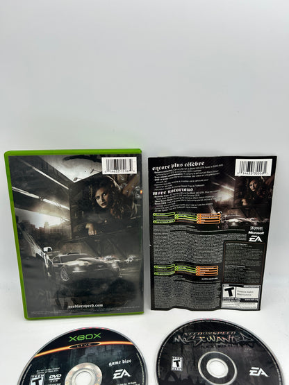 MiCROSOFT XBOX ORiGiNAL | NEED FOR SPEED MOST WANTED | BLACK EDiTiON