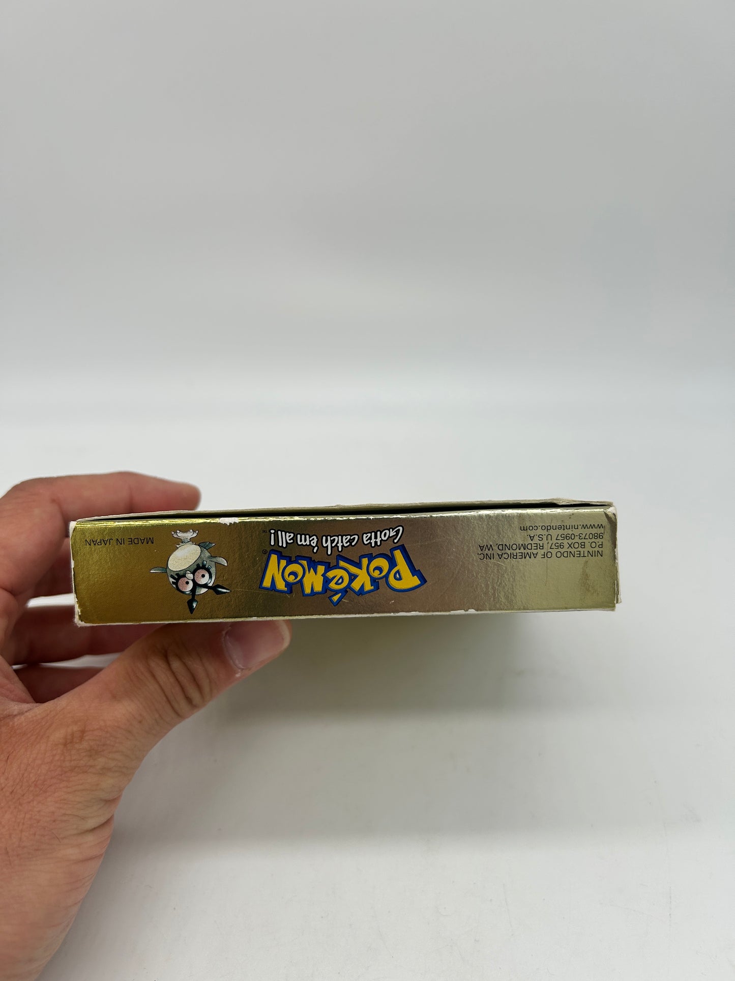 NiNTENDO GAME BOY COLOR [GBC] | POKEMON GOLD VERSiON