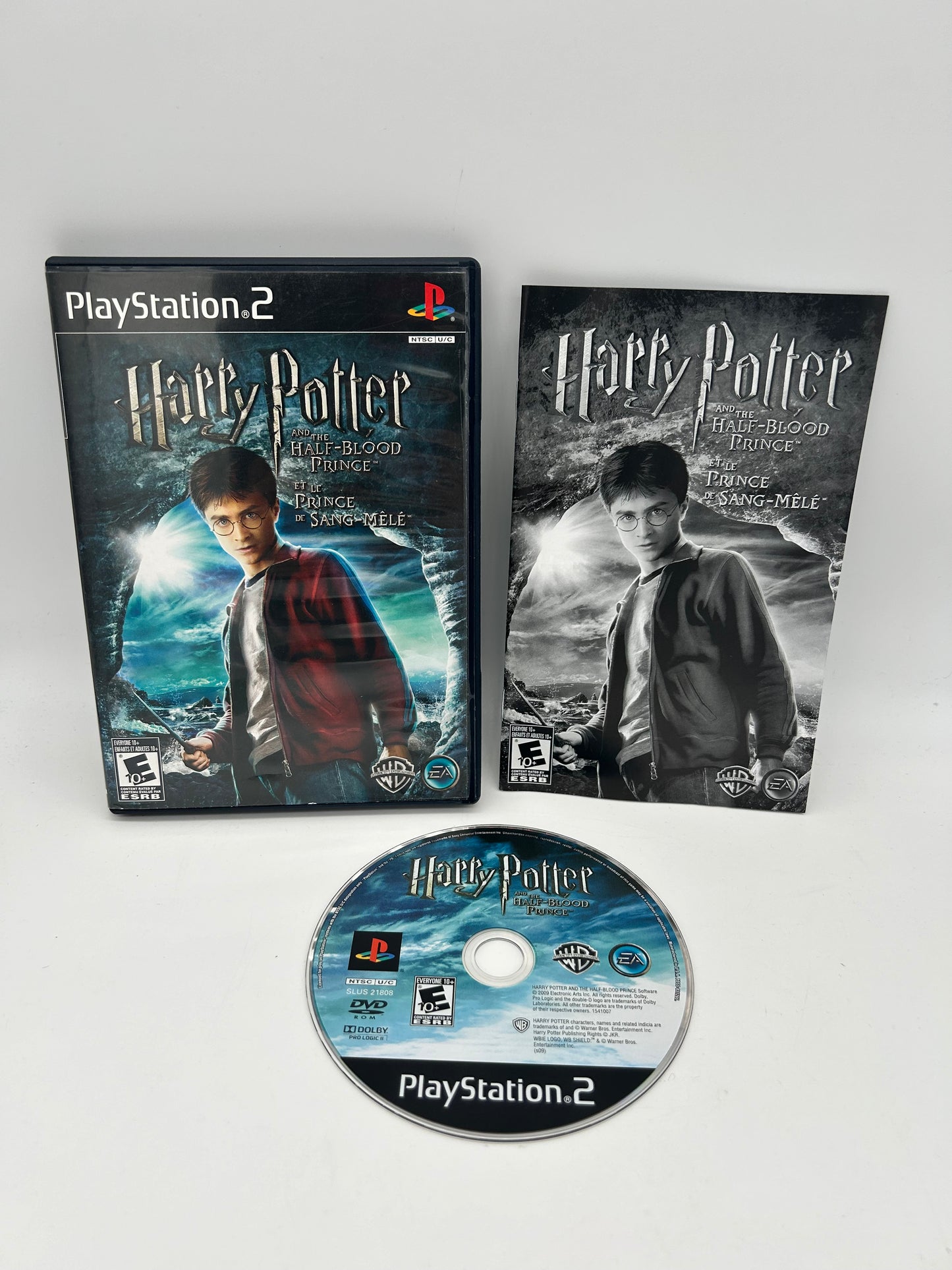 PiXEL-RETRO.COM : SONY PLAYSTATION 2 (PS2) COMPLET CIB BOX MANUAL GAME NTSC HARRY POTTER AND THE HALD-BLOOD PRINCE