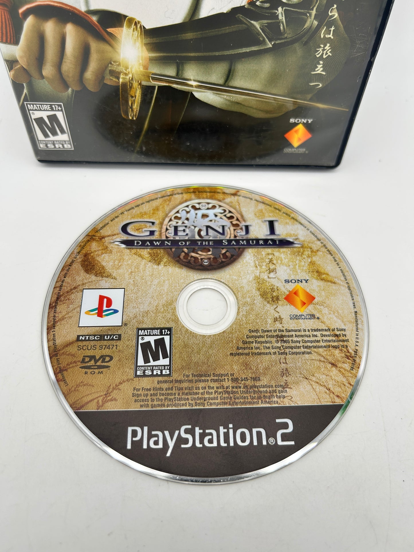 SONY PLAYSTATiON 2 [PS2] | GENJi DAWN OF THE SAMURAi