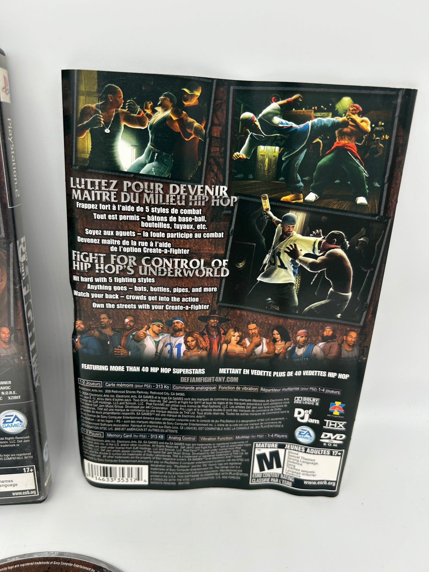 SONY PLAYSTATiON 2 [PS2] | DEF JAM FiGHT FOR NY