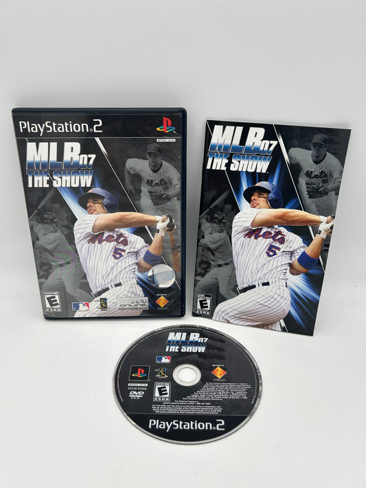 PiXEL-RETRO.COM : SONY PLAYSTATION 2 (PS2) COMPLET CIB BOX MANUAL GAME NTSC MLB 07 THE SHOW