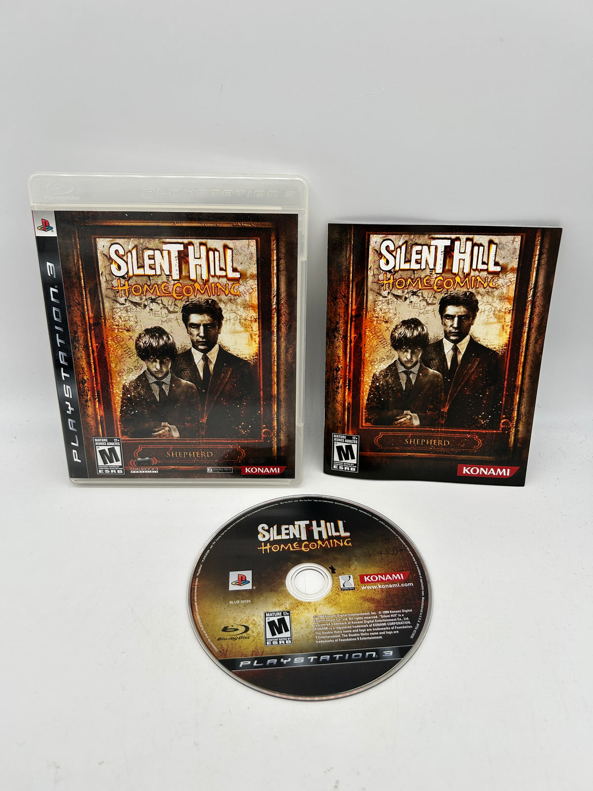 PiXEL-RETRO.COM : SONY PLAYSTATION 3 (PS3) COMPLET CIB BOX MANUAL GAME NTSC SILENT HILL HOMECOMING