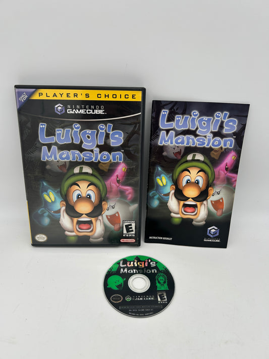 PiXEL-RETRO.COM : NINTENDO GAMECUBE COMPLETE CIB BOX INSTRUCTION MANUAL GAME NTSC LUIGI'S MANSION