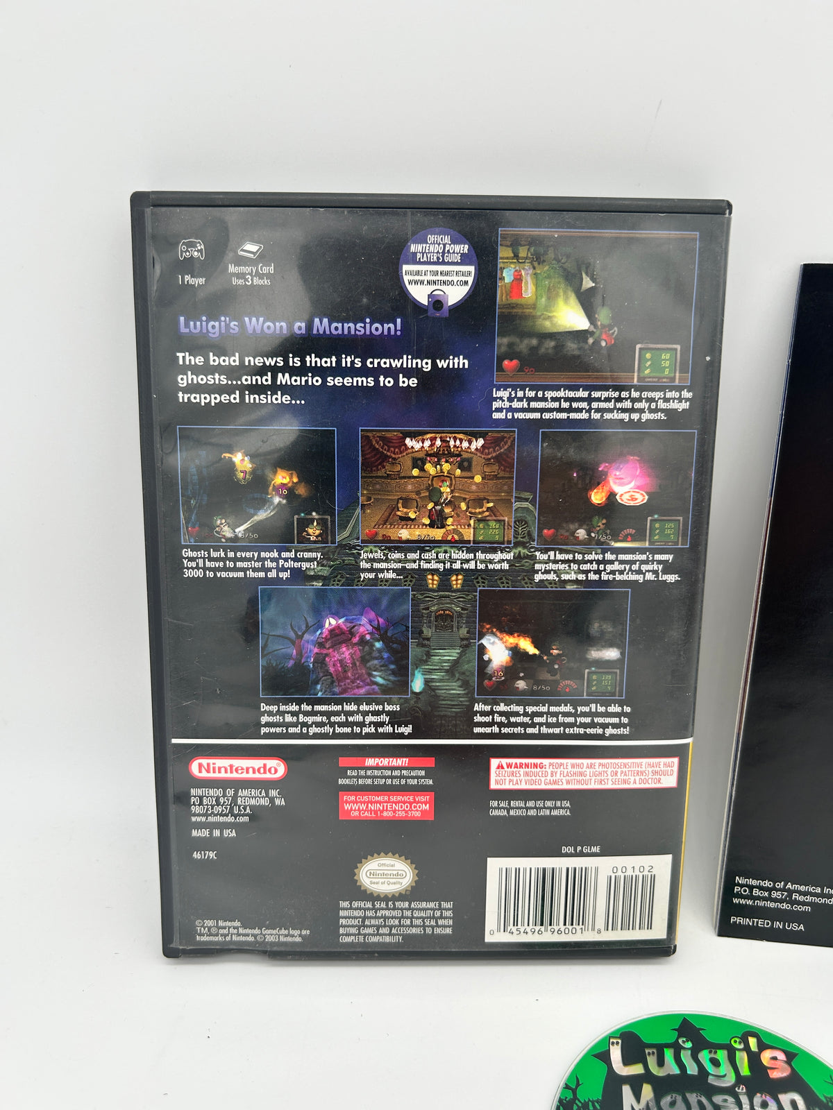 NiNTENDO GAMECUBE [NGC] | LUiGiS MANSiON | PLAYERS CHOiCE