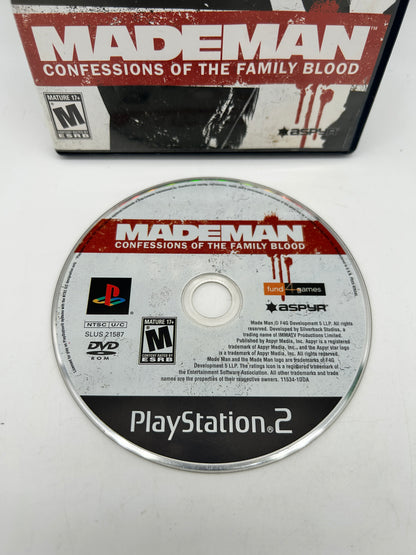 SONY PLAYSTATiON 2 [PS2] | MADE MAN CONFESSiONS OF THE FAMiLY BLOOD