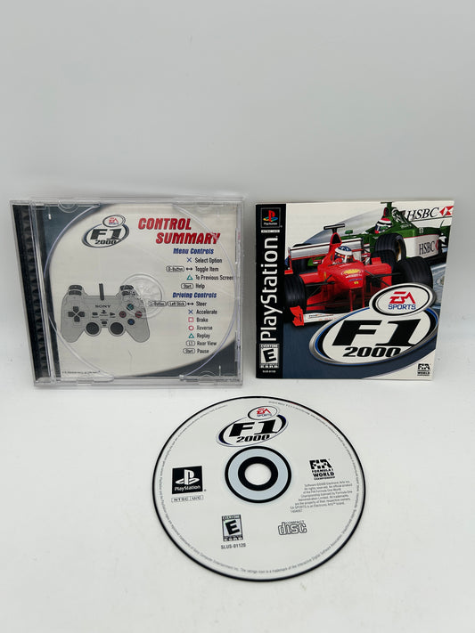 PiXEL-RETRO.COM : SONY PLAYSTATION (PS1) COMPLETE CIB BOX MANUAL GAME NTSC F1 2000