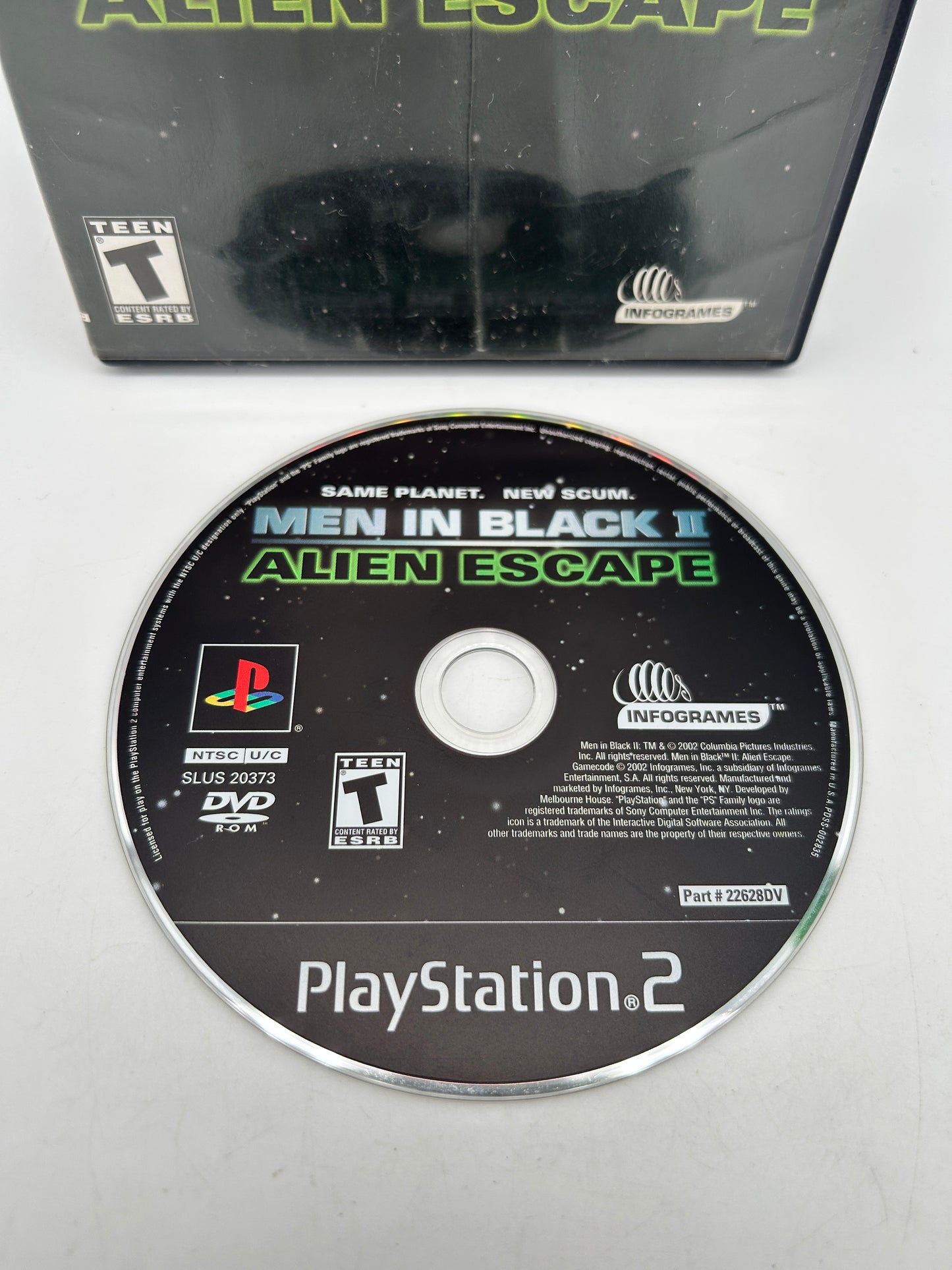 SONY PLAYSTATION 2 [PS2] | MiB MEN IN BLACK II ALIEN ESCAPE