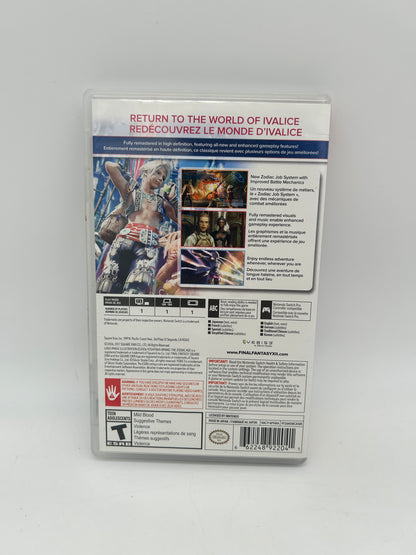 NiNTENDO SWiTCH | FiNAL FANTASY XII THE ZODiAC AGE