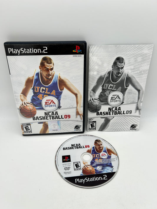 PiXEL-RETRO.COM : SONY PLAYSTATION 2 (PS2) COMPLET CIB BOX MANUAL GAME NTSC NCAA BASKETBALL 09