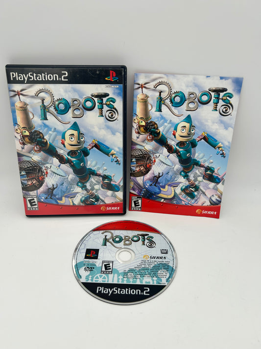 PiXEL-RETRO.COM : SONY PLAYSTATION 2 (PS2) COMPLET CIB BOX MANUAL GAME NTSC ROBOTS