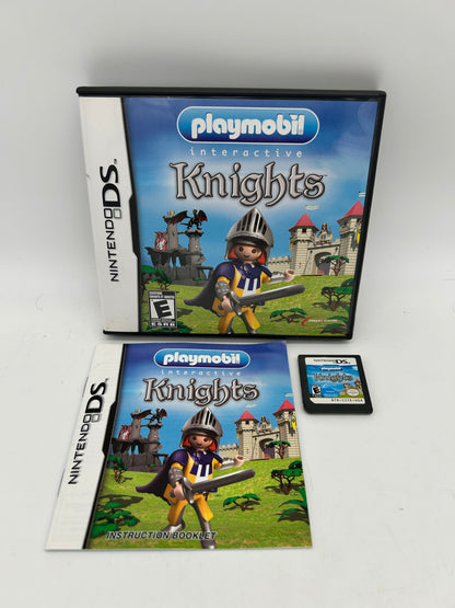 PiXEL-RETRO.COM : NINTENDO DS (DS) COMPLETE CIB BOX MANUAL GAME NTSC PLAYMOBIL INTERACTIVE KNIGHTS