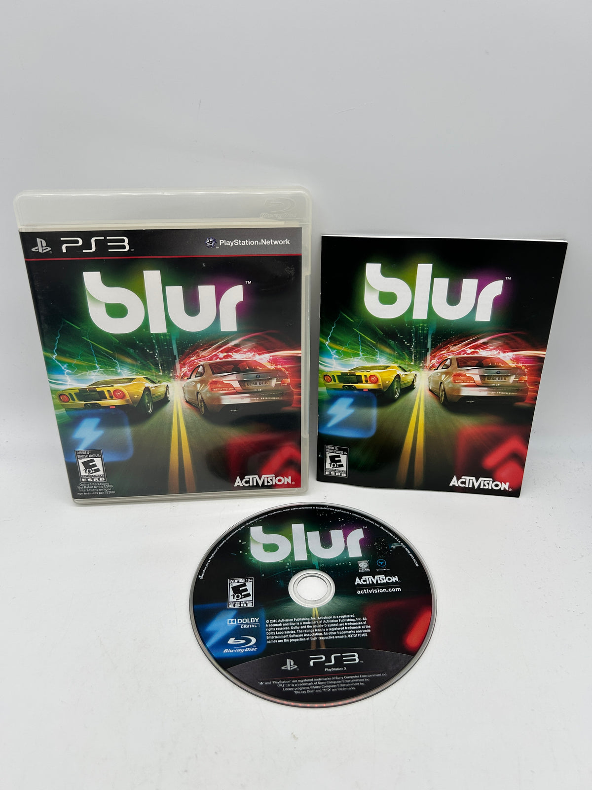 PiXEL-RETRO.COM : SONY PLAYSTATION 3 (PS3) COMPLET CIB BOX MANUAL GAME NTSC BLUR