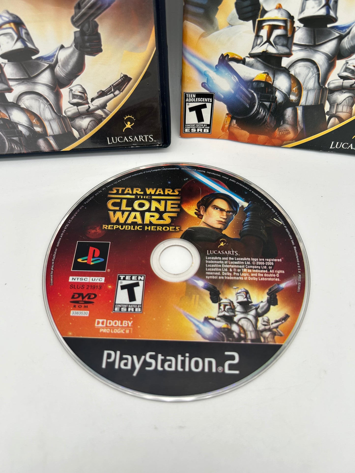 SONY PLAYSTATiON 2 [PS2] | STAR WARS THE CLONE WARS REPUBLiC HEROES