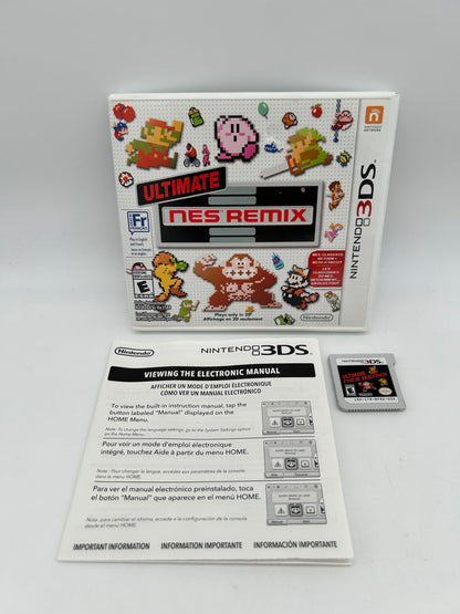 PiXEL-RETRO.COM : NINTENDO 3DS (3DS) COMPLETE CIB BOX MANUAL GAME NTSC ULTIMATE NES REMIX