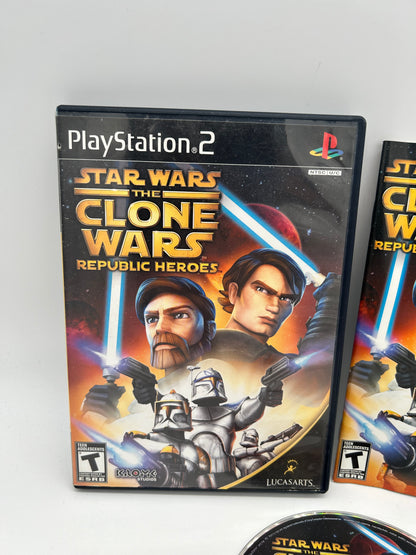 SONY PLAYSTATiON 2 [PS2] | STAR WARS THE CLONE WARS REPUBLiC HEROES