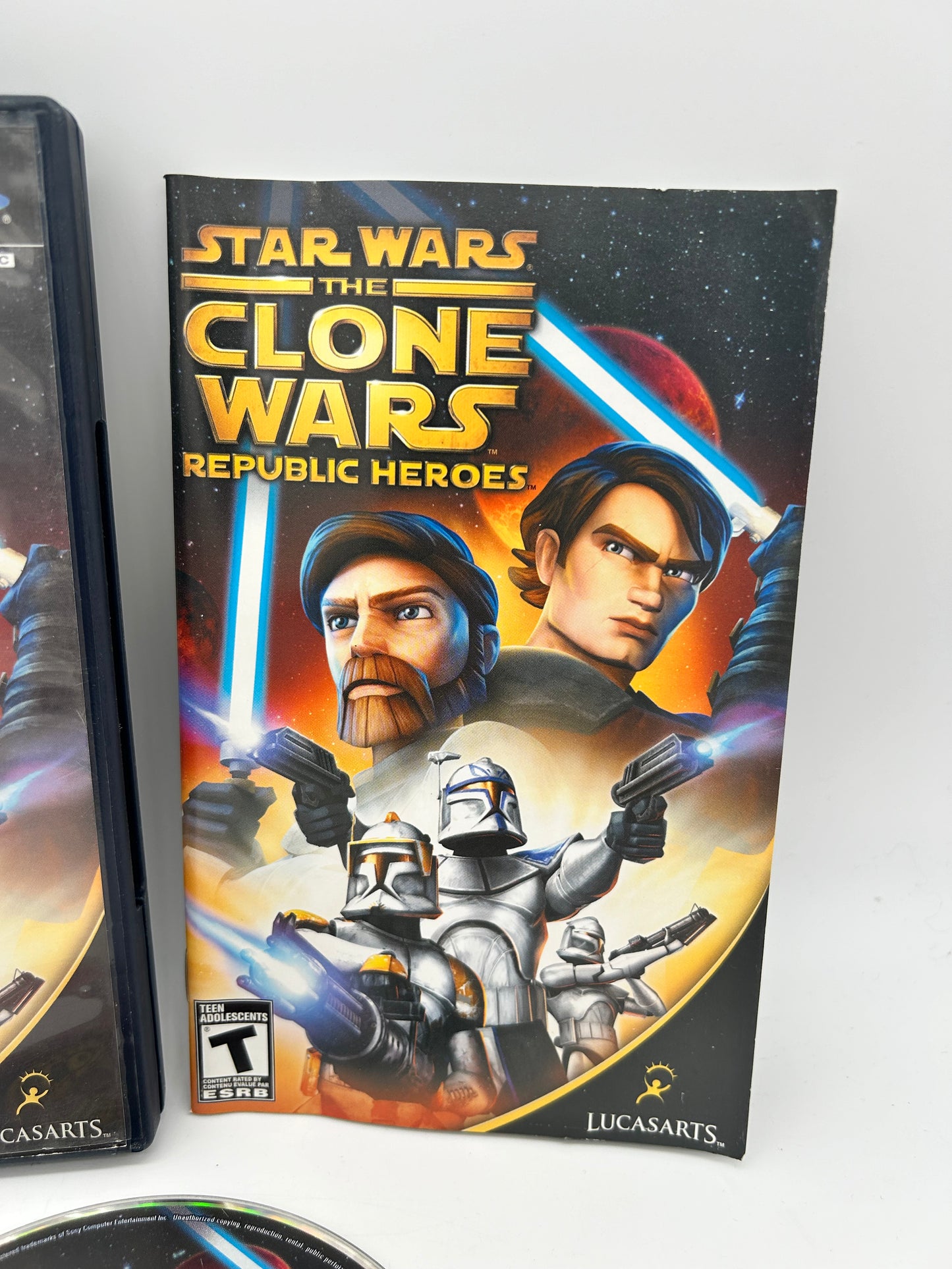 SONY PLAYSTATiON 2 [PS2] | STAR WARS THE CLONE WARS REPUBLiC HEROES