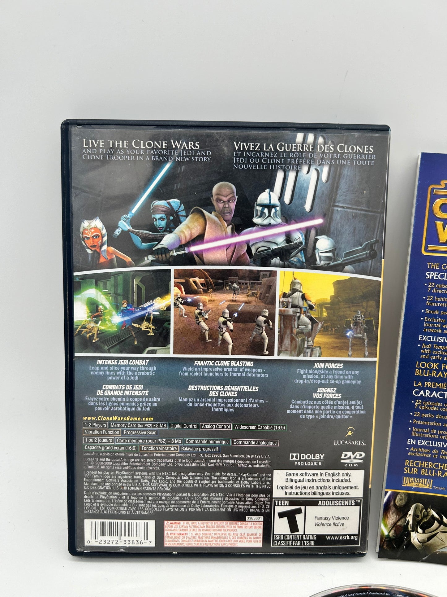 SONY PLAYSTATiON 2 [PS2] | STAR WARS THE CLONE WARS REPUBLiC HEROES