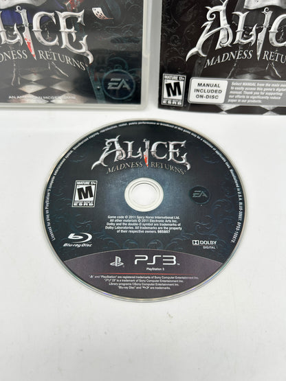 SONY PLAYSTATION 3 [PS3] | ALICE MADNESS RETURNS