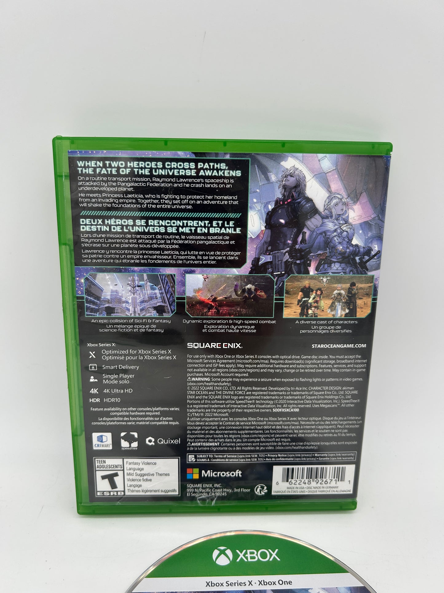 MiCROSOFT XBOX ONE &amp; SERiES X | STAR OCEAN THE DIViNE FORCE