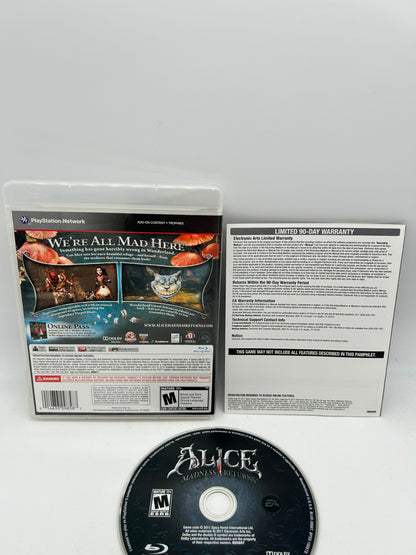 SONY PLAYSTATION 3 [PS3] | ALICE MADNESS RETURNS