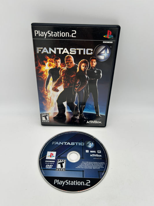 PiXEL-RETRO.COM : SONY PLAYSTATION 2 (PS2) COMPLET CIB BOX MANUAL GAME NTSC FANTASTIC 4