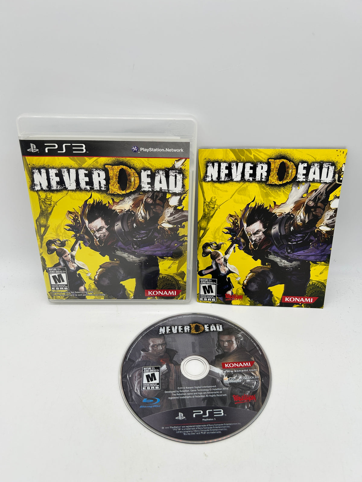 PiXEL-RETRO.COM : SONY PLAYSTATION 3 (PS3) COMPLET CIB BOX MANUAL GAME NTSC NEVERDEAD