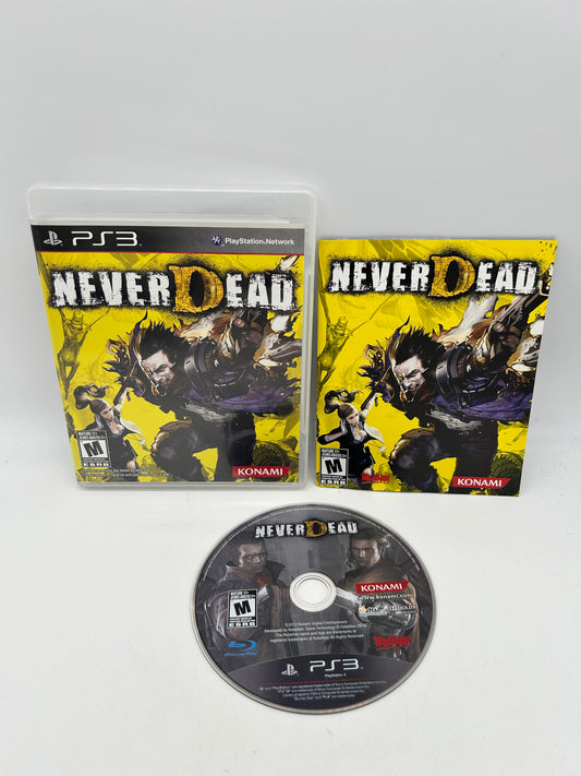 PiXEL-RETRO.COM : SONY PLAYSTATION 3 (PS3) COMPLET CIB BOX MANUAL GAME NTSC NEVERDEAD