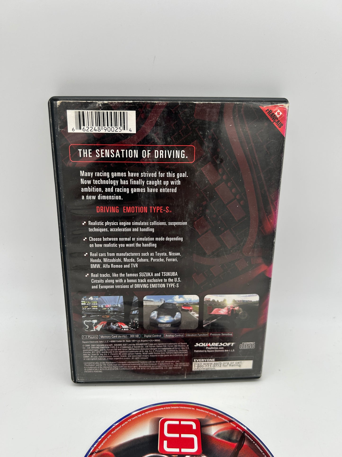SONY PLAYSTATiON 2 [PS2] | DRiViNG EMOTiON TYPE-S