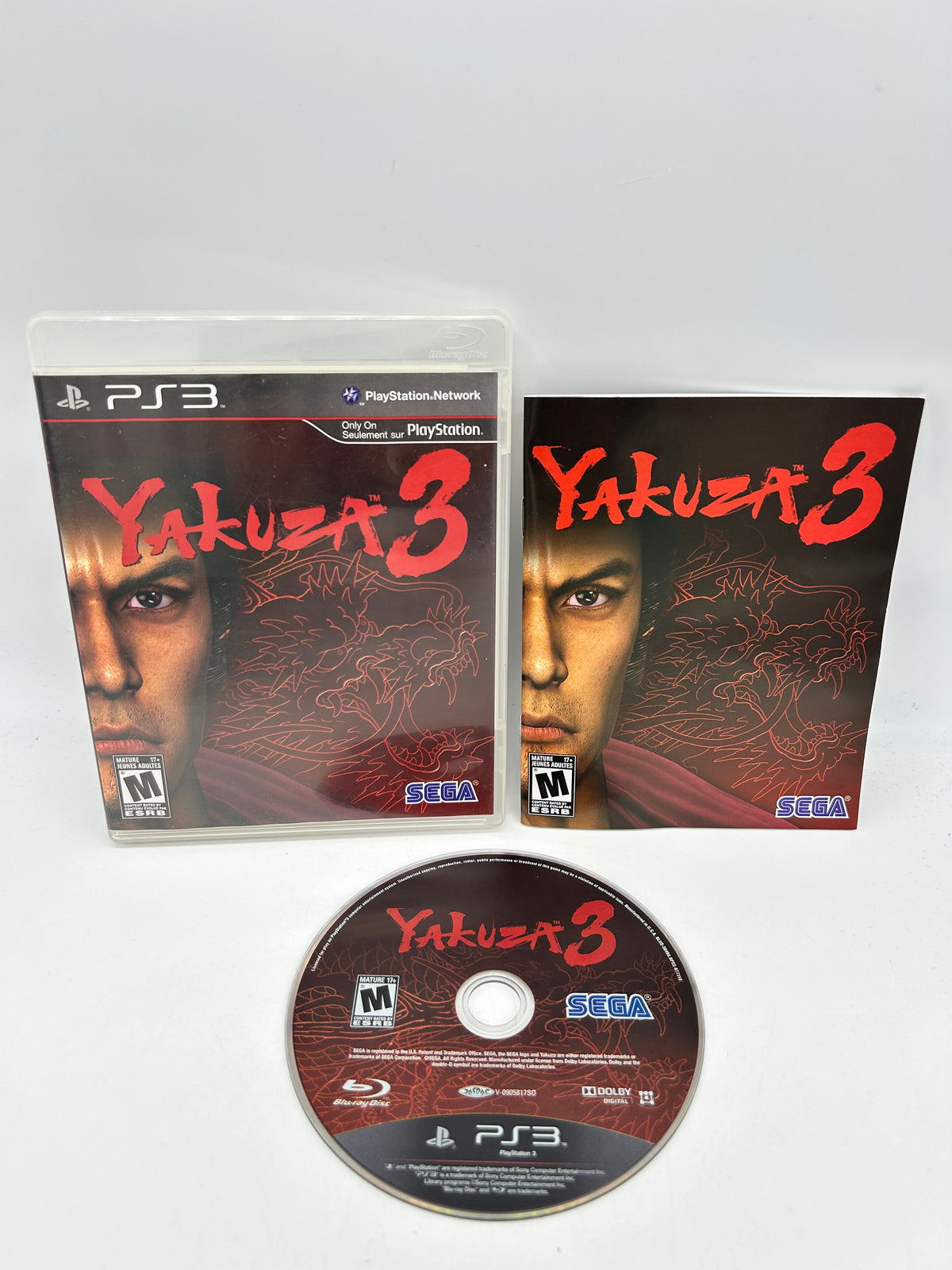 PiXEL-RETRO.COM : SONY PLAYSTATION 3 (PS3) COMPLET CIB BOX MANUAL GAME NTSC YAKUZA 3