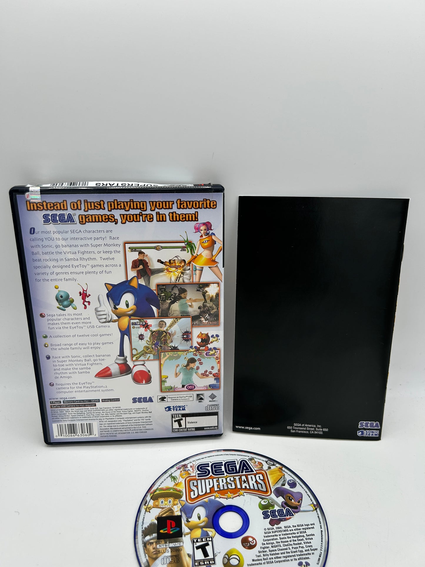 SONY PLAYSTATiON 2 [PS2] | SEGA SUPERSTARS