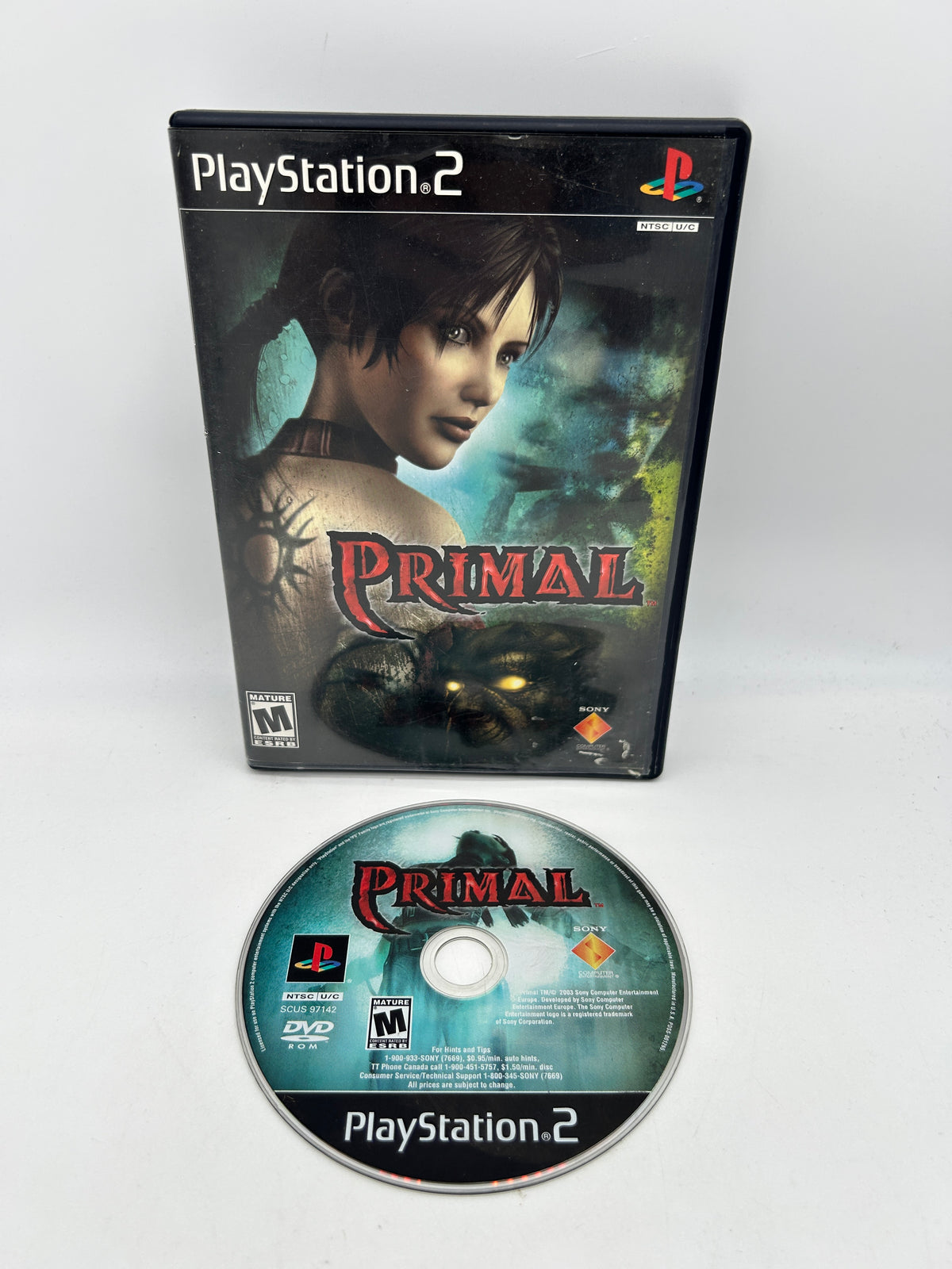 PiXEL-RETRO.COM : SONY PLAYSTATION 2 (PS2) COMPLET CIB BOX MANUAL GAME NTSC PRIMAL
