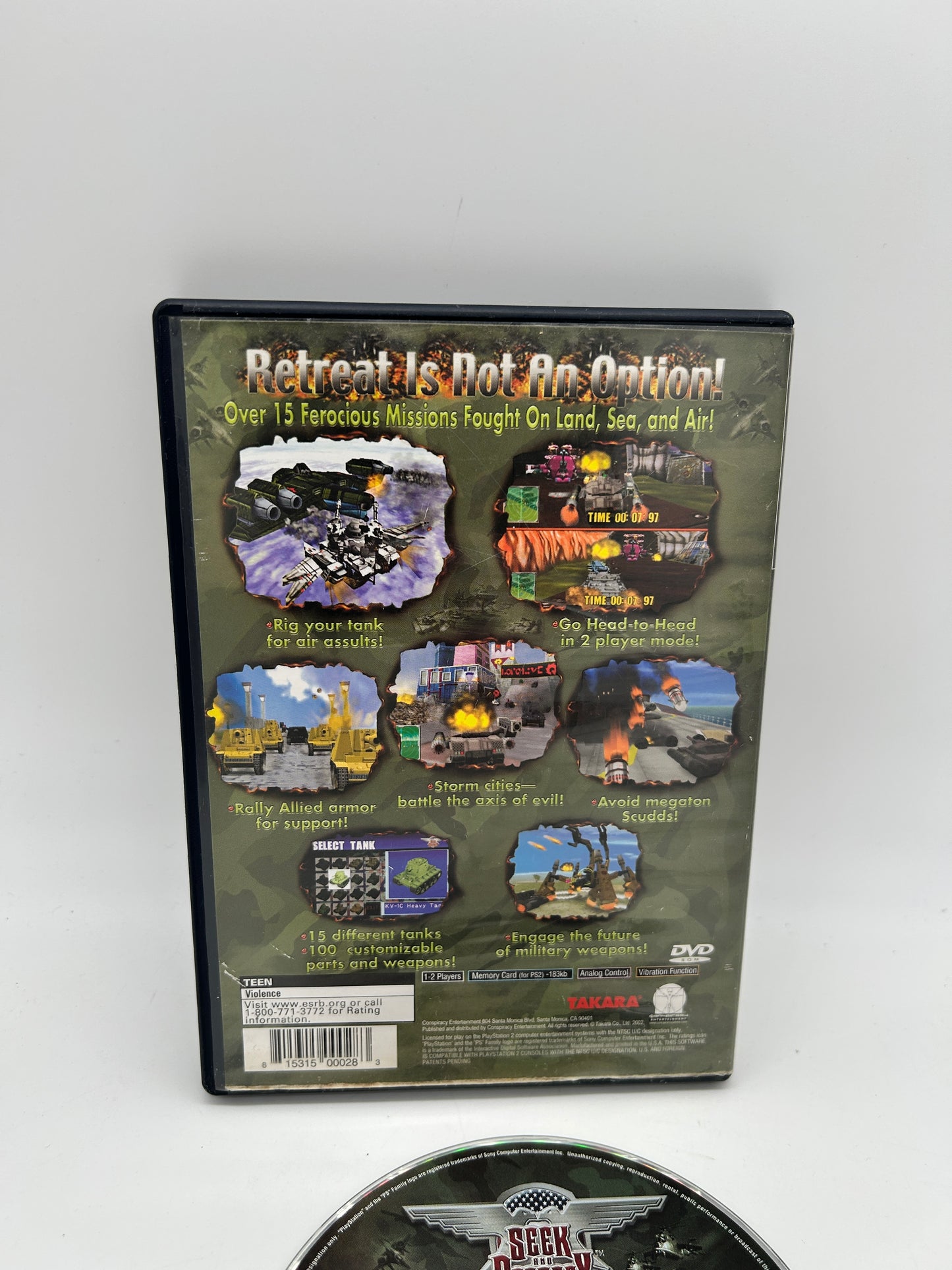 SONY PLAYSTATION 2 [PS2] | SEEK AND DESTROY